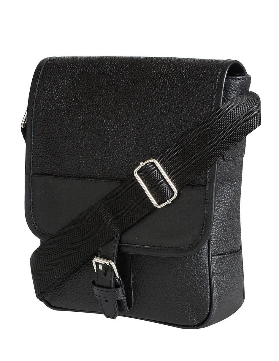 Bolsa messenger de piel unisex 3