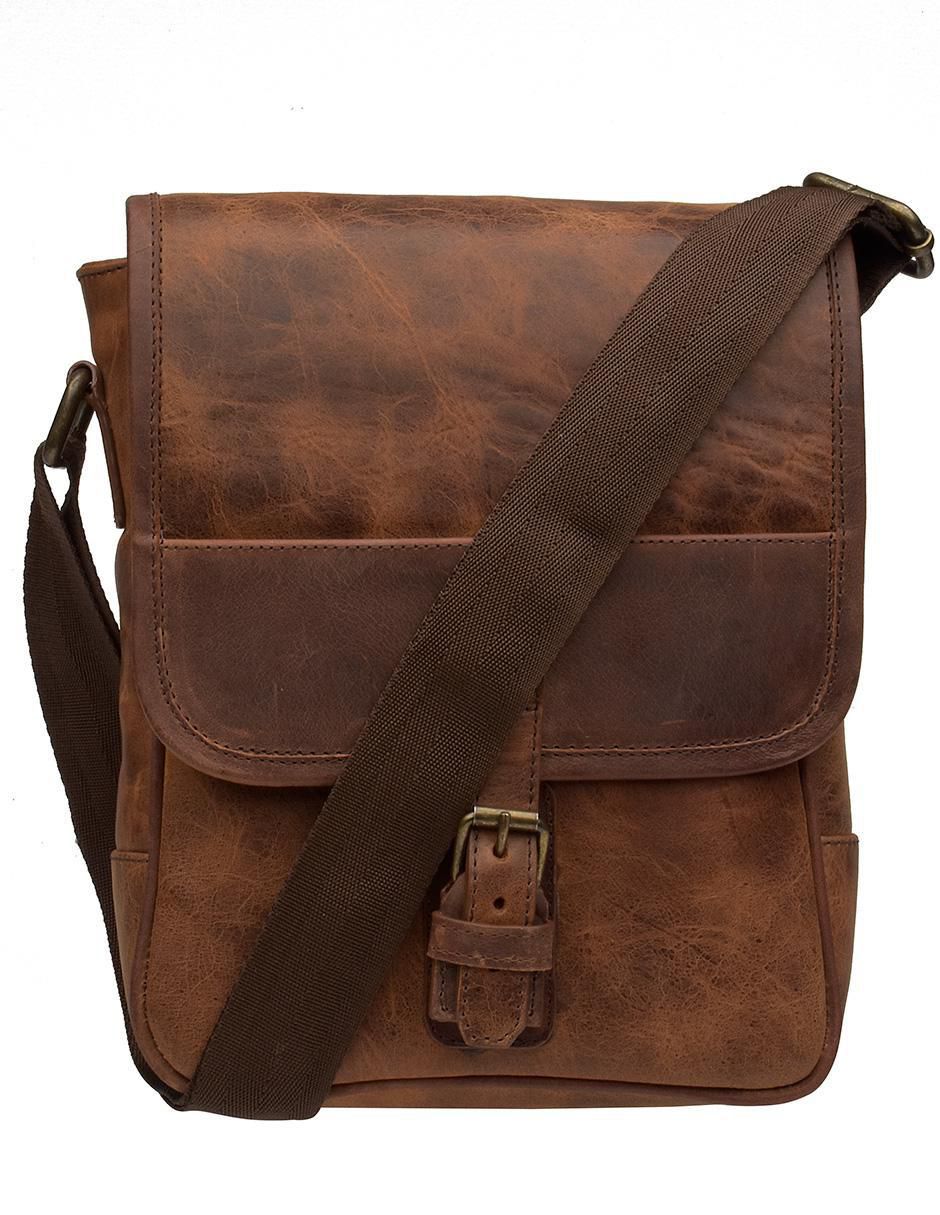 Bolsa messenger de piel unisex Bolsa messenger de piel unisex