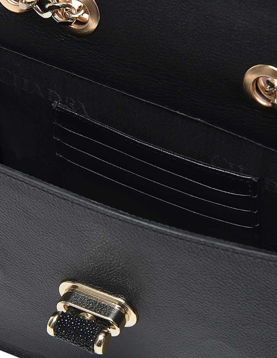 Bolsa crossbody de piel para mujer