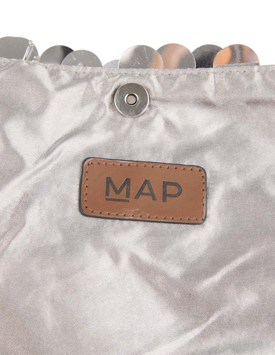 Bolsa satchel Map para mujer