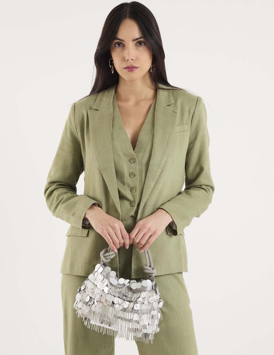 Bolsa satchel Map para mujer