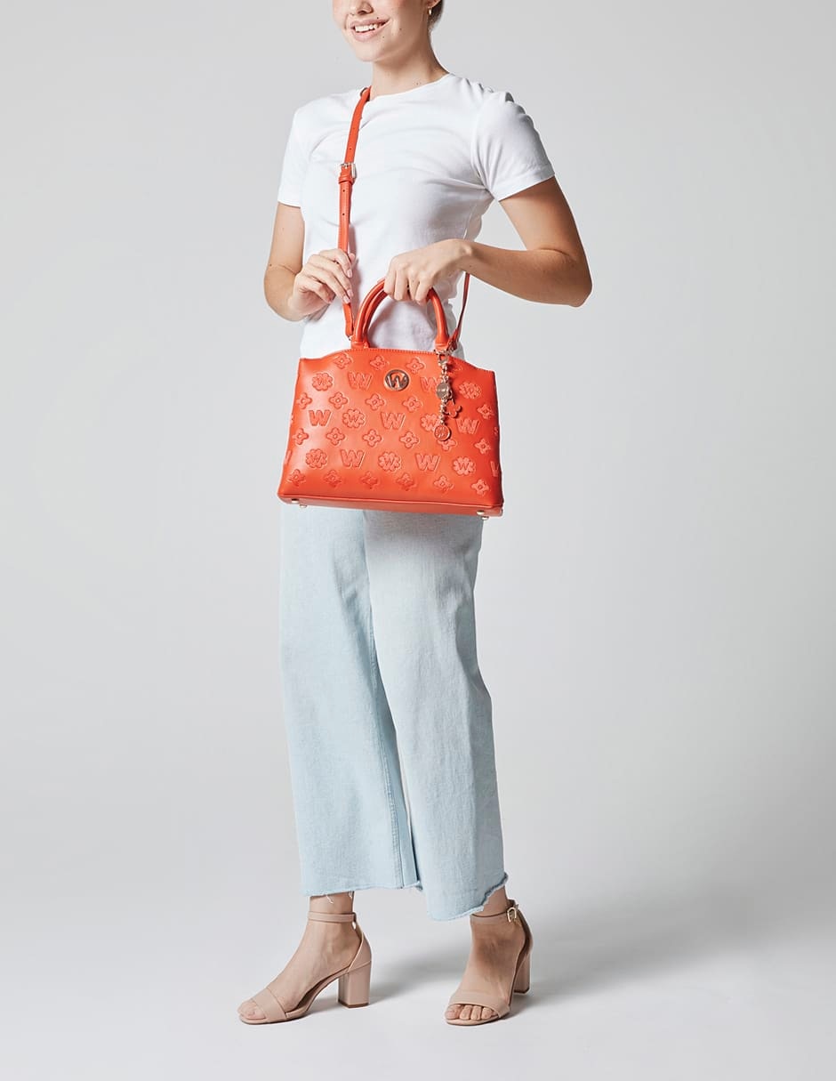Bolsa satchel Thabisa para mujer