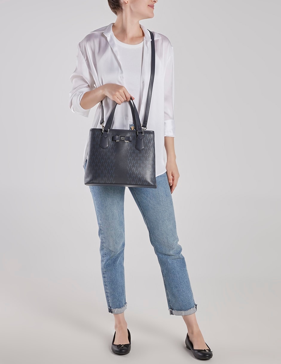 Bolsa satchel Henning para mujer 7