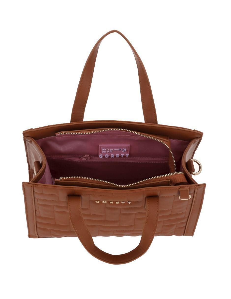 Bolsa satchel Priss para mujer