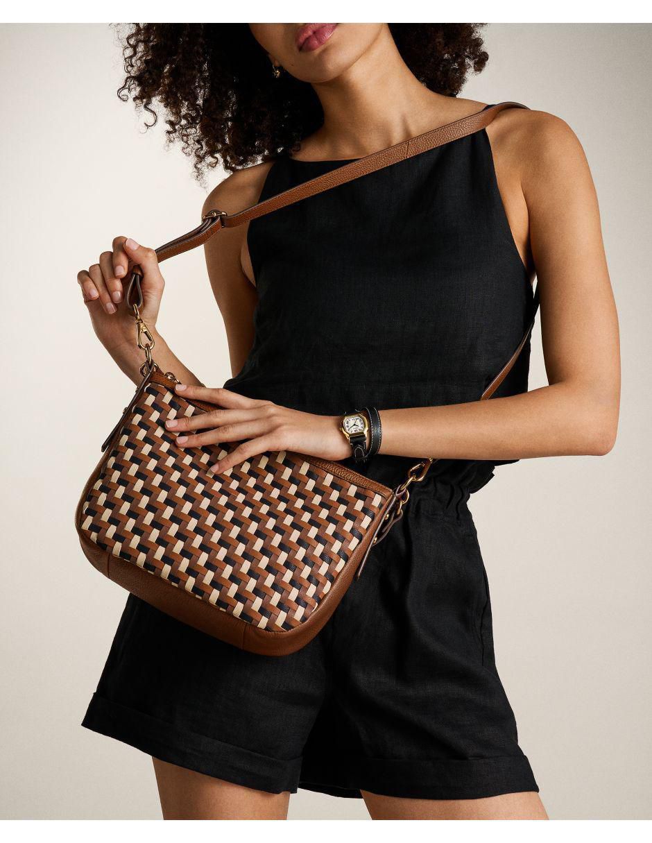 Bolsa bandolera Jolie de piel para mujer 3