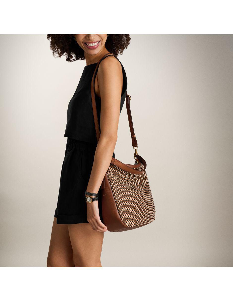 Bolsa hobo Jolie de piel para mujer