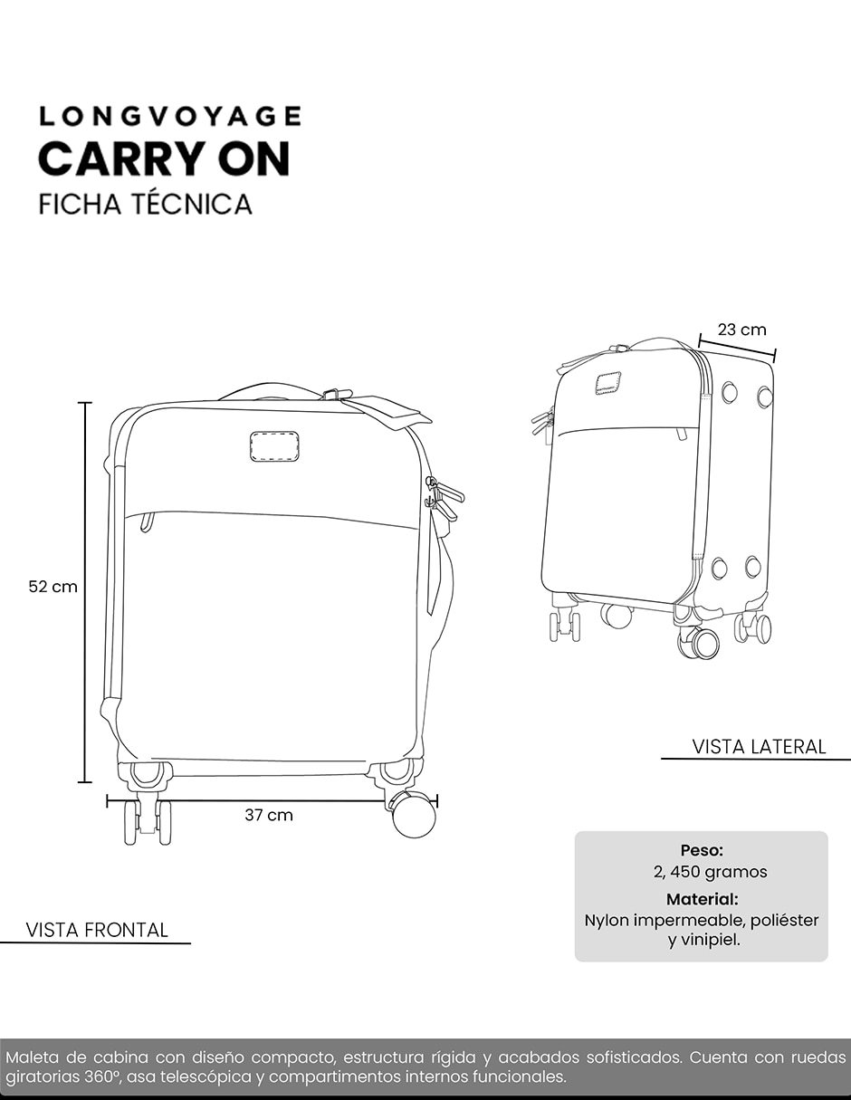 Maleta carry on 2