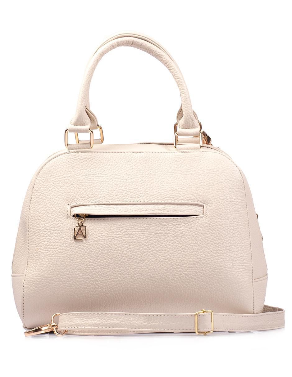 Bolsa satchel Elsa de piel para mujer 5
