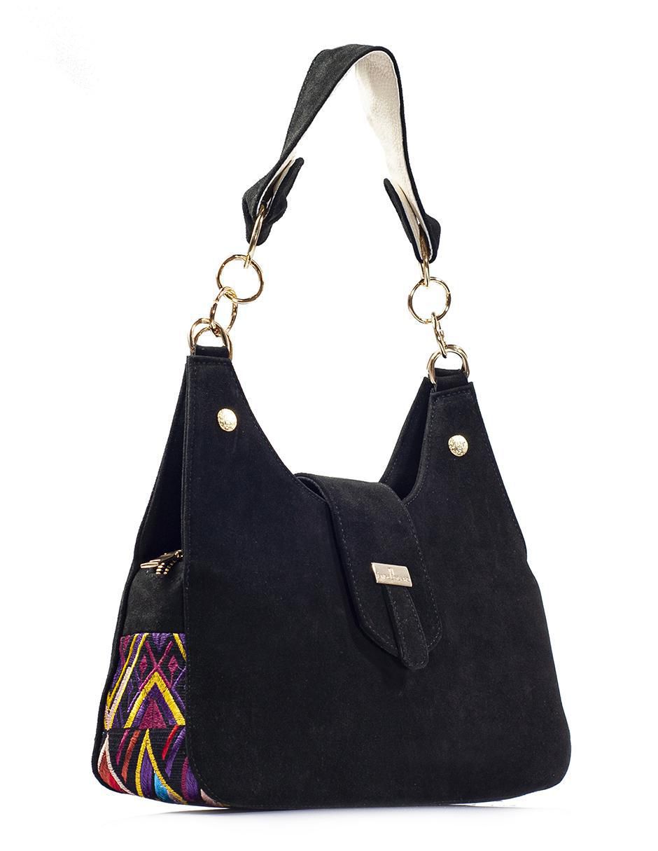 Bolsa satchel Irma de piel para mujer 7