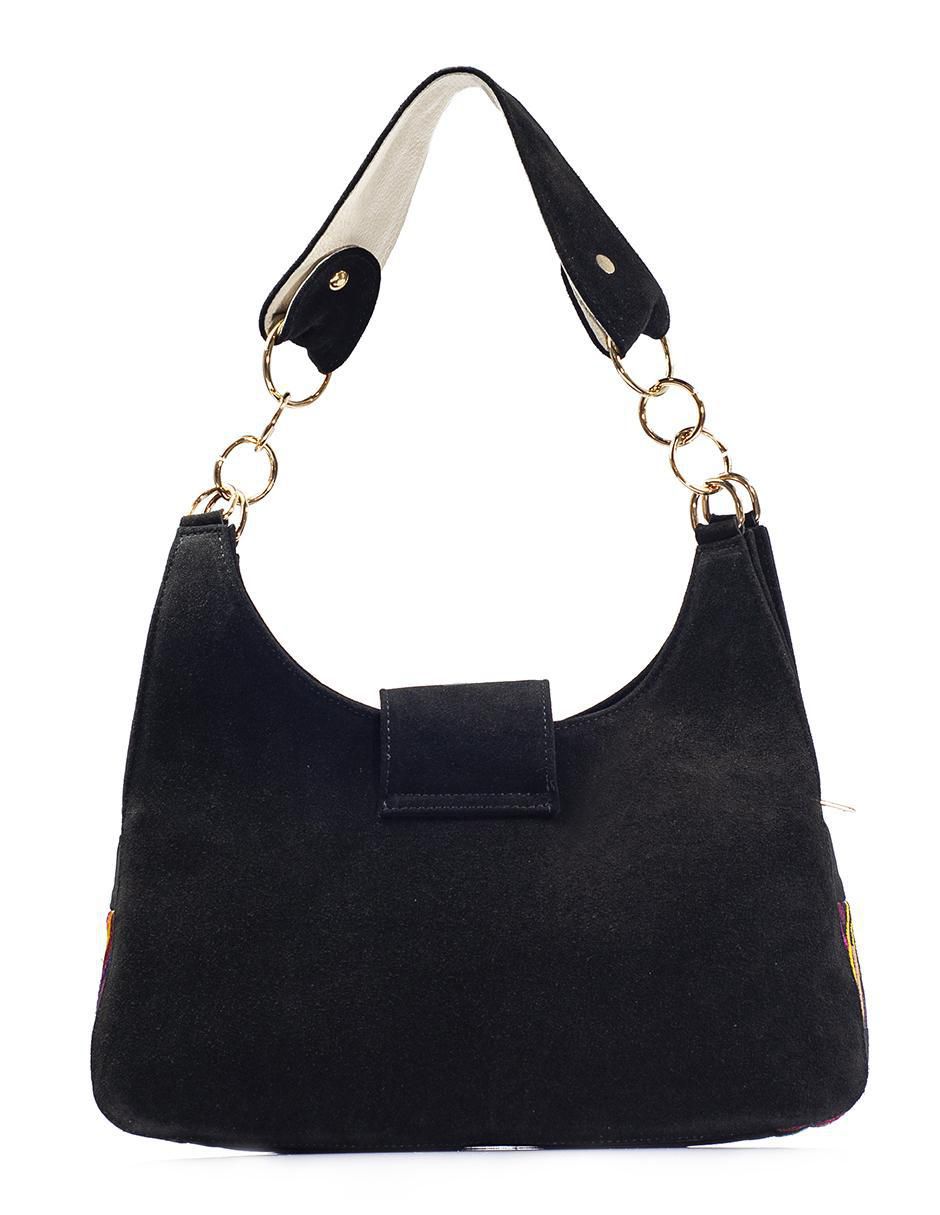 Bolsa satchel Irma de piel para mujer 5