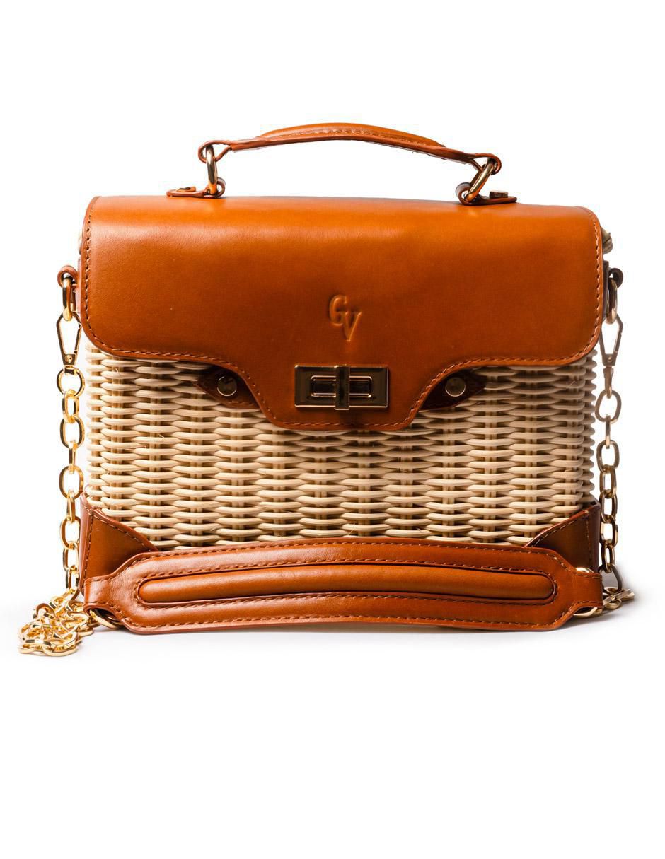 Bolsa satchel guadalupe vázquez metropoli para mujer