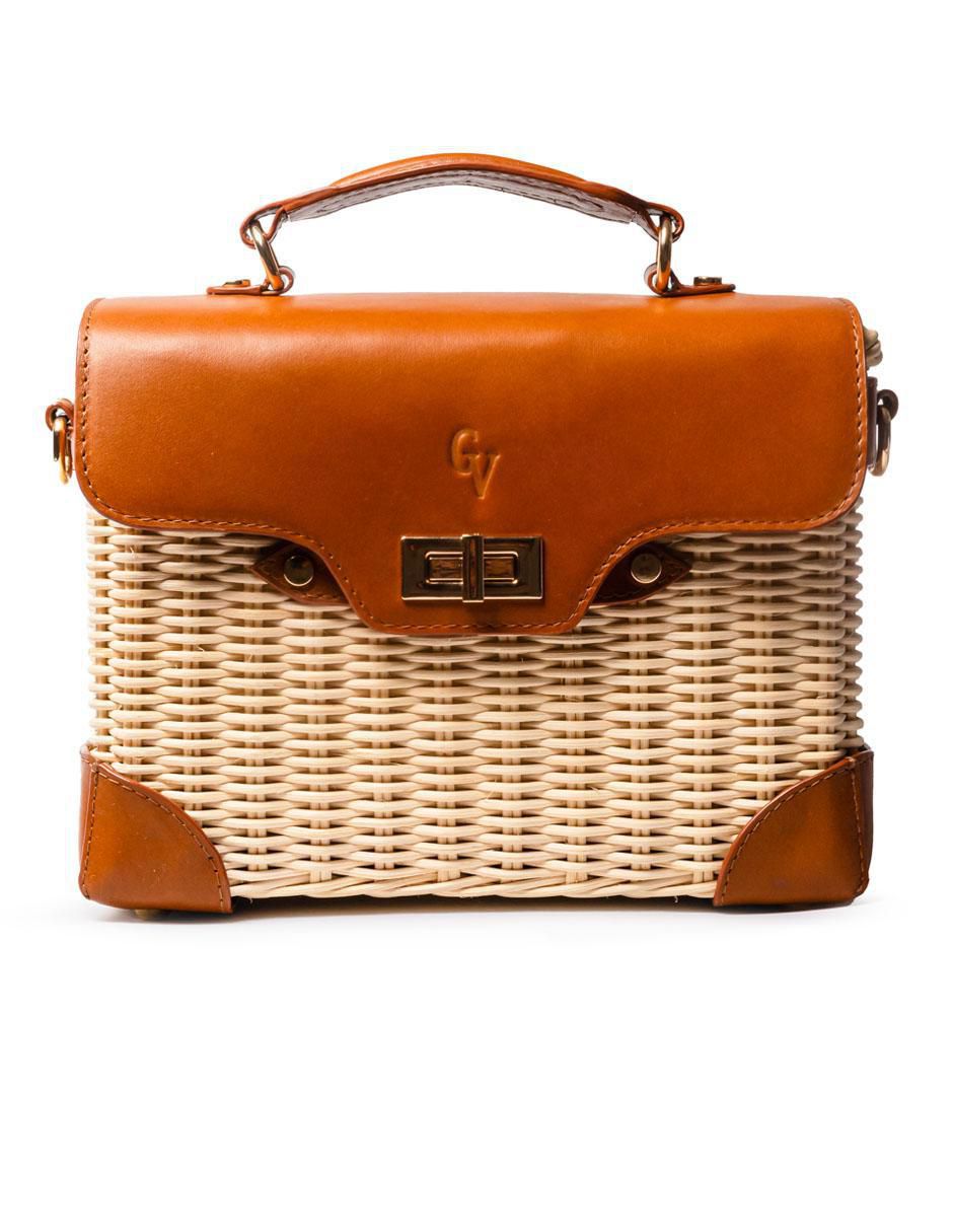 Bolsa satchel guadalupe vázquez metropoli para mujer