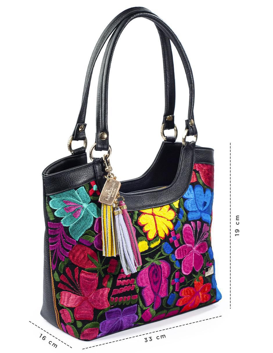 Bolsa tote Graciela de piel para mujer 6