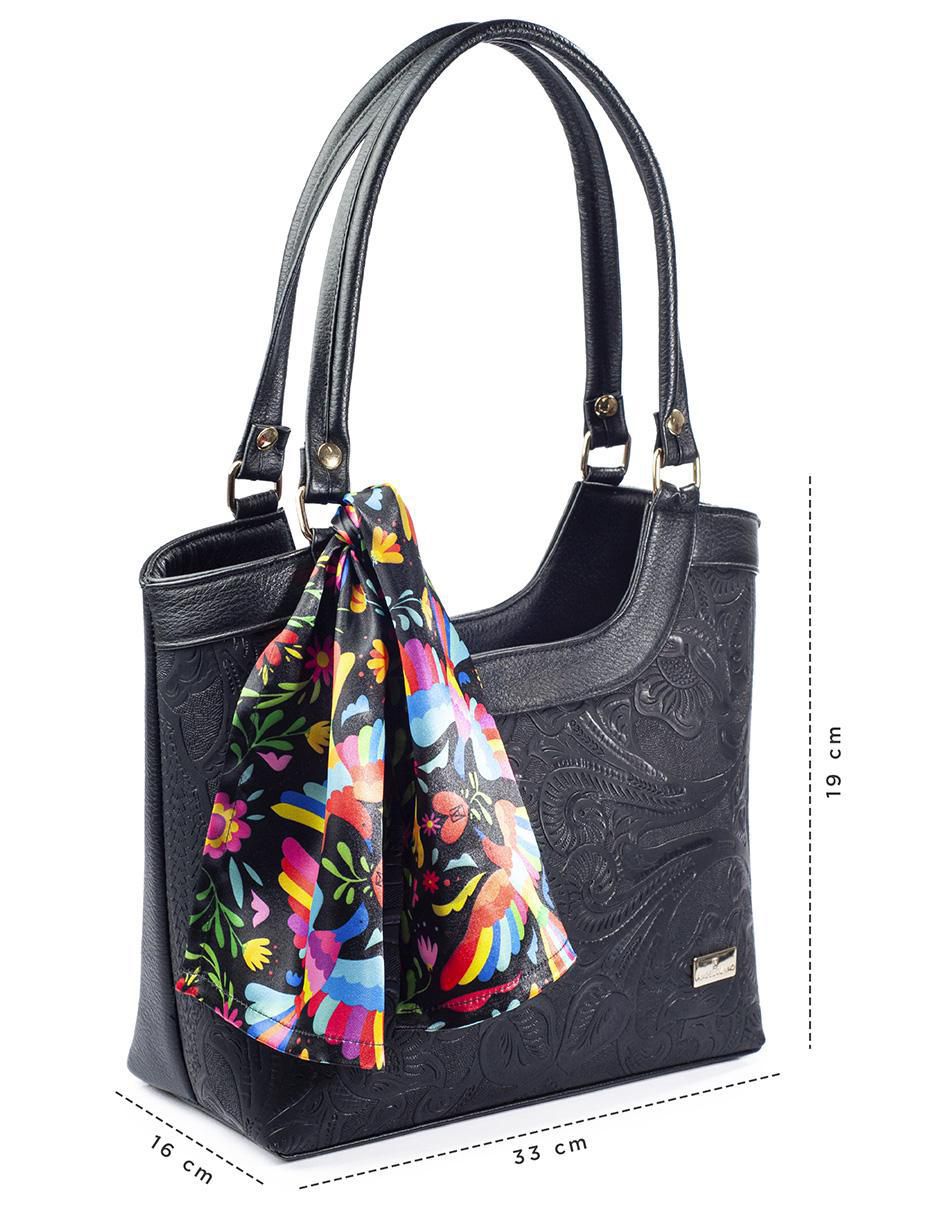 Bolsa tote Graciela de piel para mujer 6