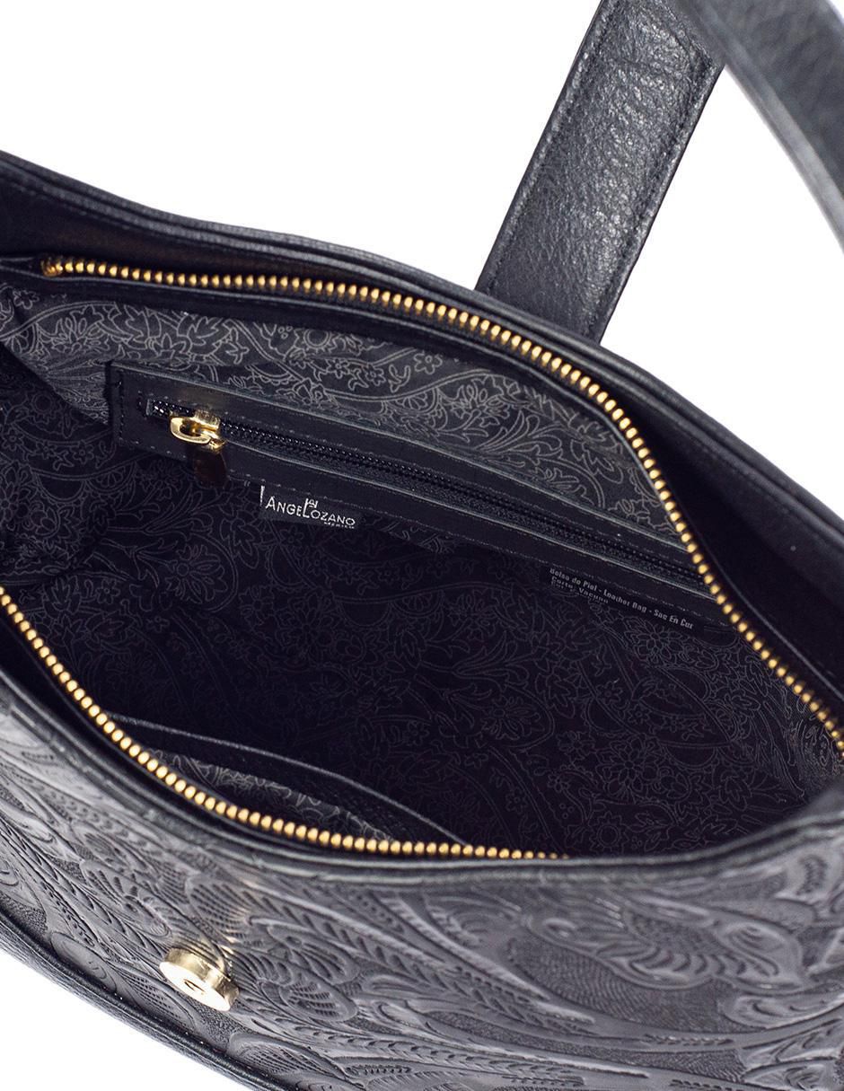 Bolsa hobo Magali de piel para mujer