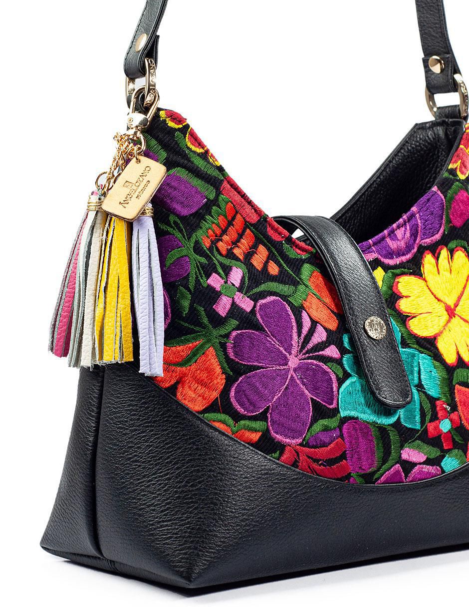 Bolsa hobo Magali de piel para mujer