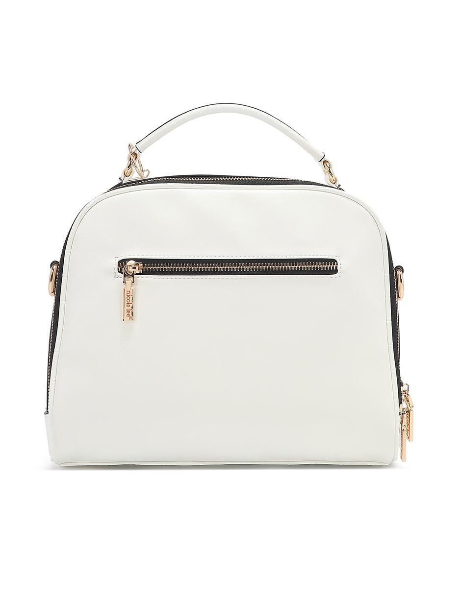 Bolsa dome Violet Blossom para mujer