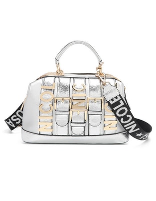 Bolsa bowler Violet Blossom para mujer