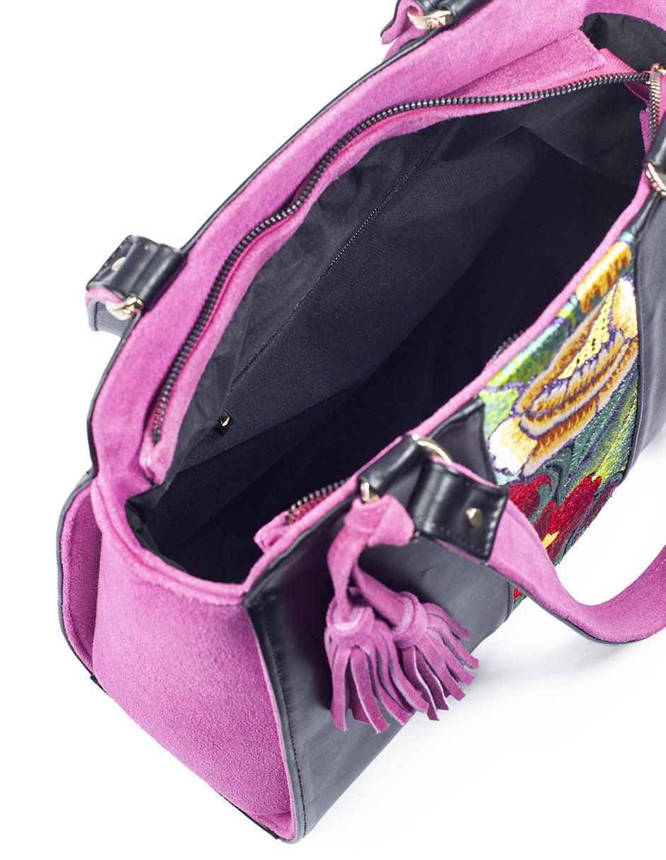Bolsa tote de piel para mujer