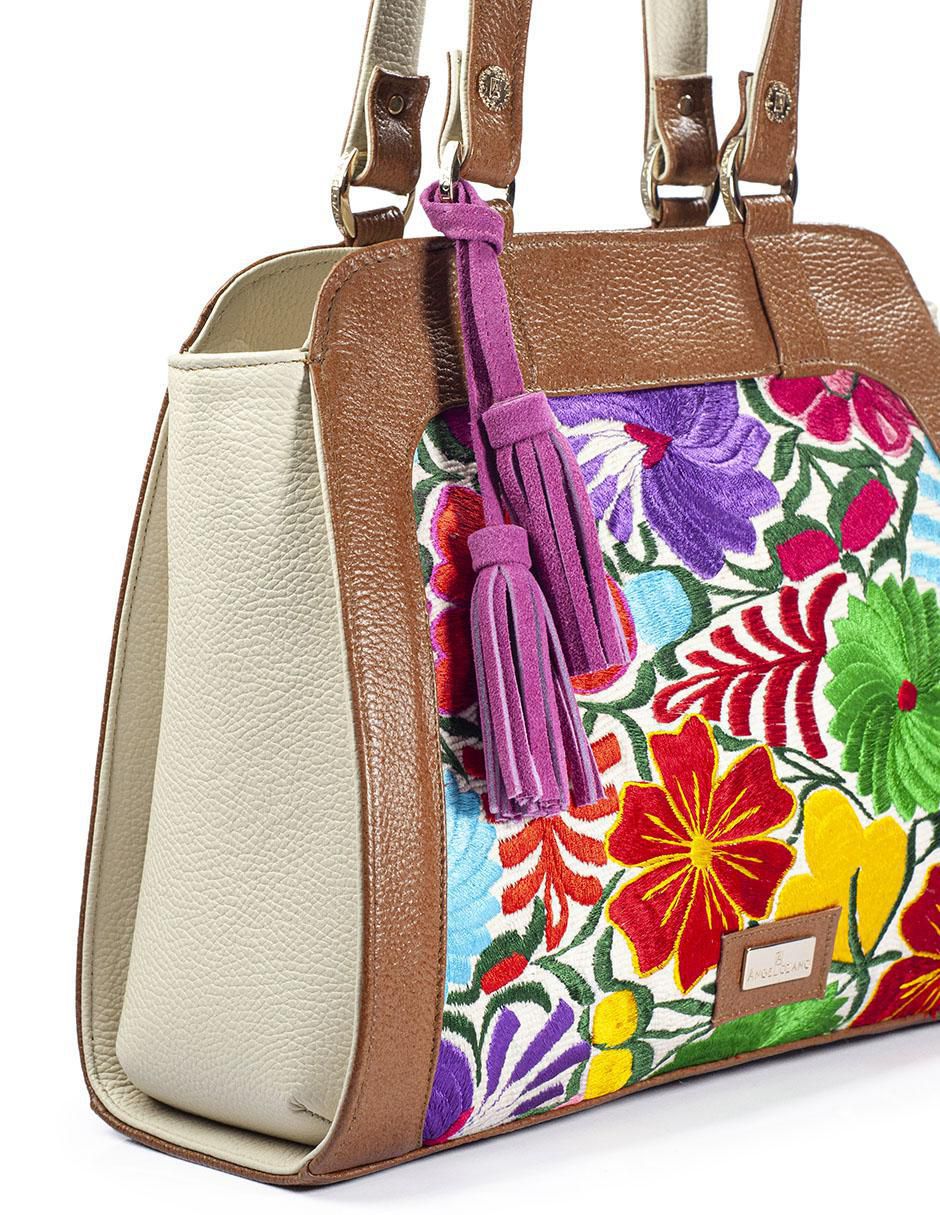 Bolsa tote de piel para mujer