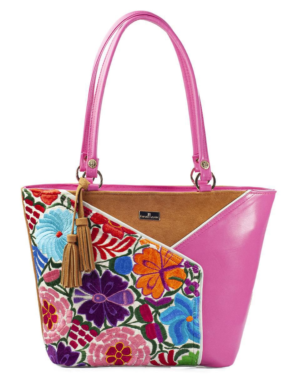 Bolsa tote Florentina de piel para mujer