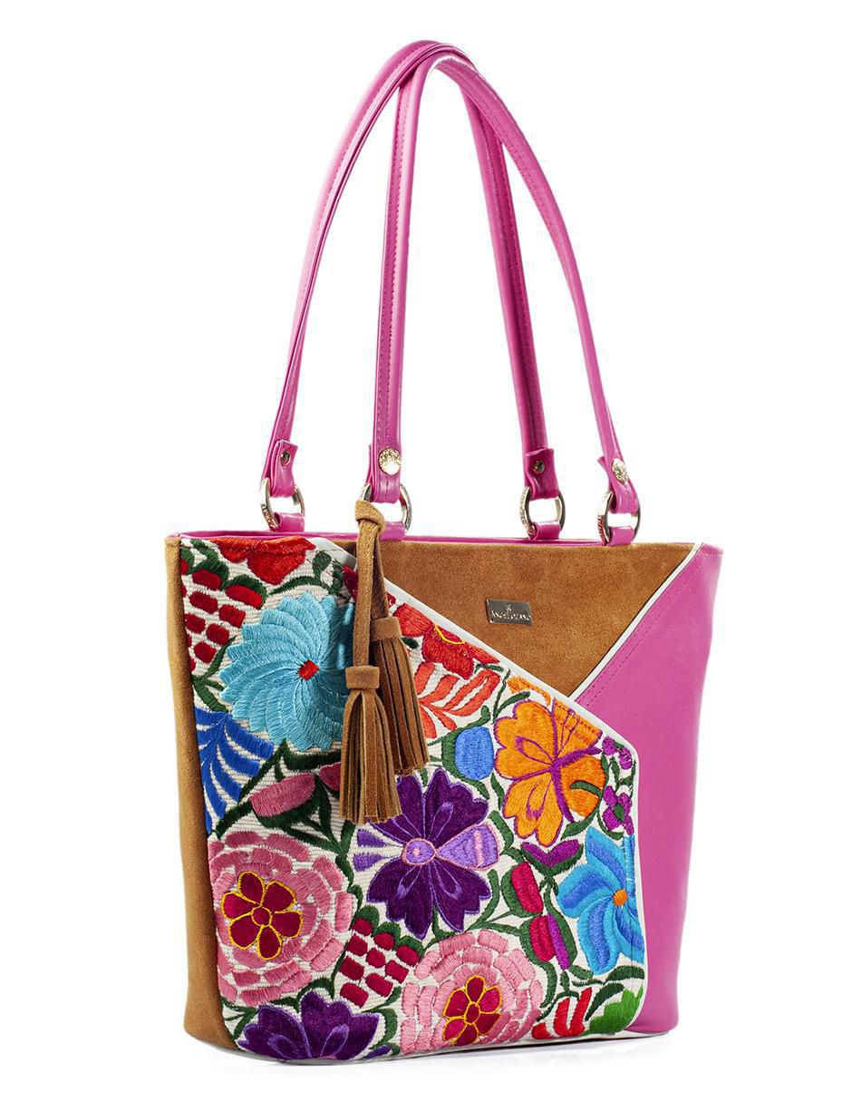 Bolsa tote Florentina de piel para mujer 5