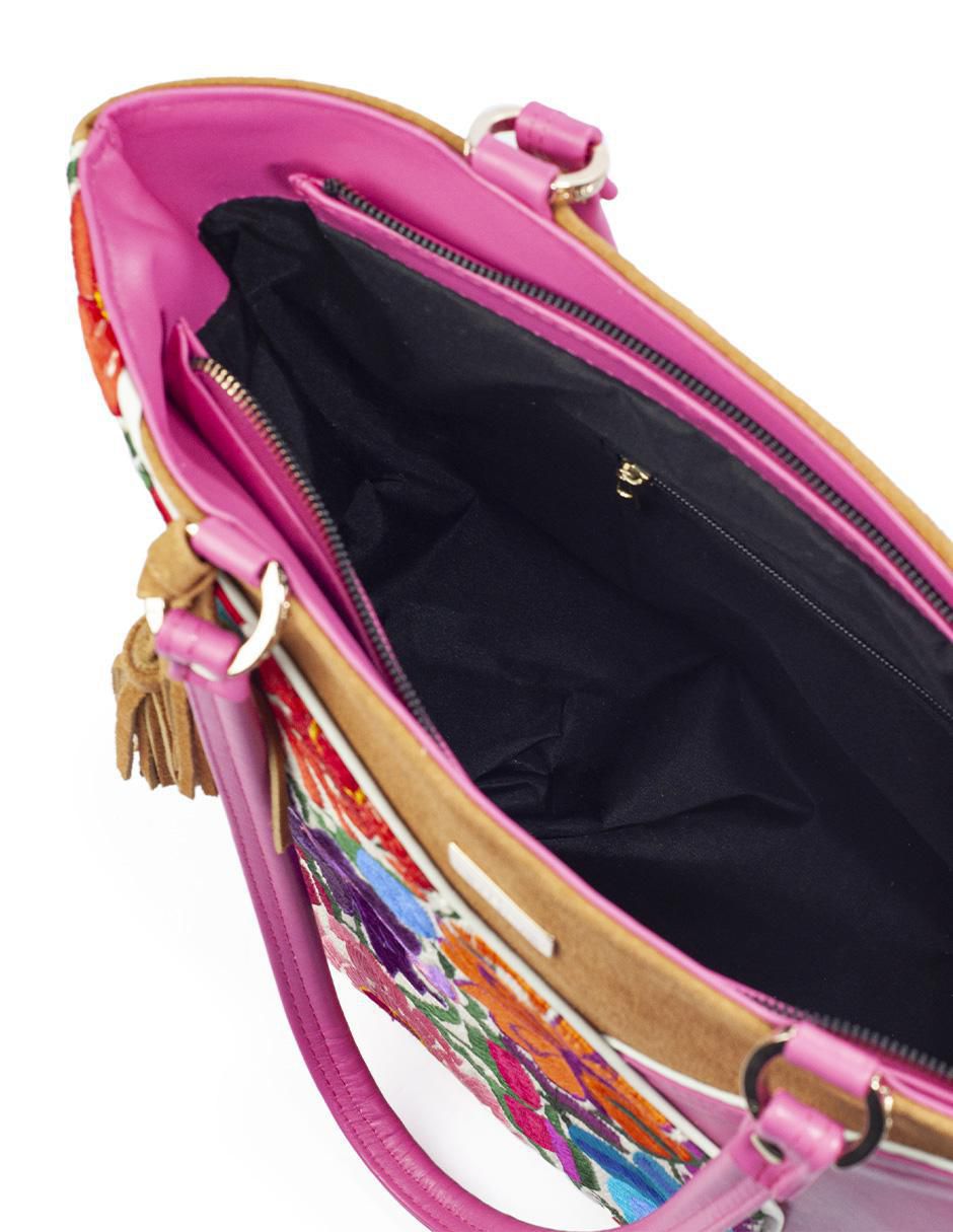 Bolsa tote Florentina de piel para mujer