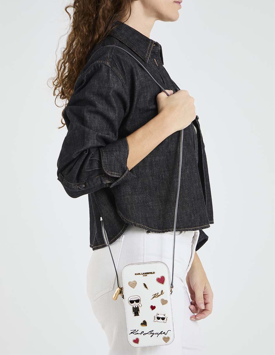 Bolsa crossbody de piel para mujer 11