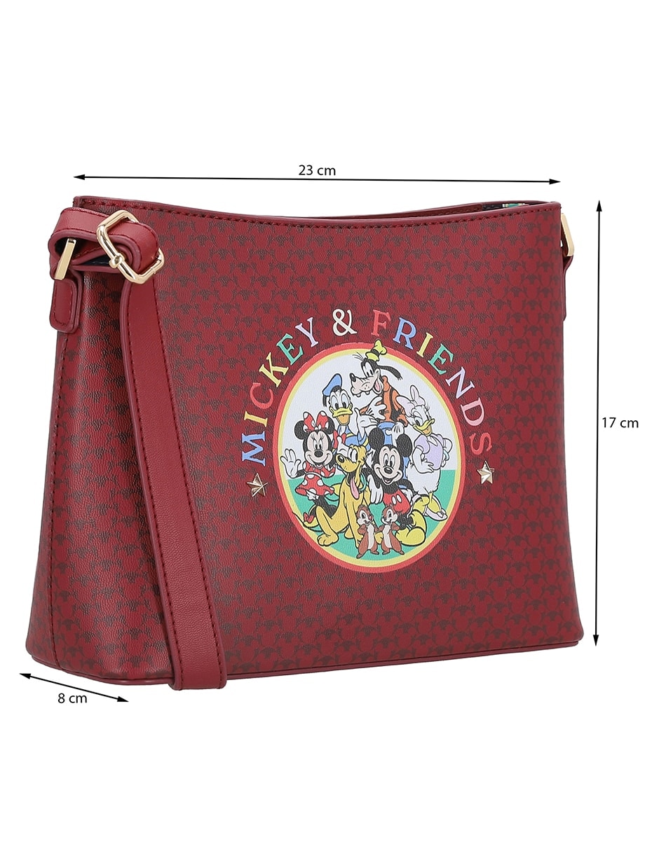 Bolsa crossbody True Friends Mickey and Friends para mujer 6