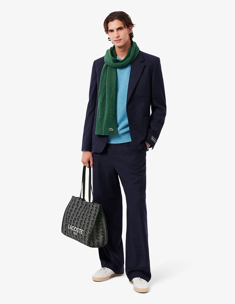 Bolsa tote Lacoste Heritage Jacquard para mujer