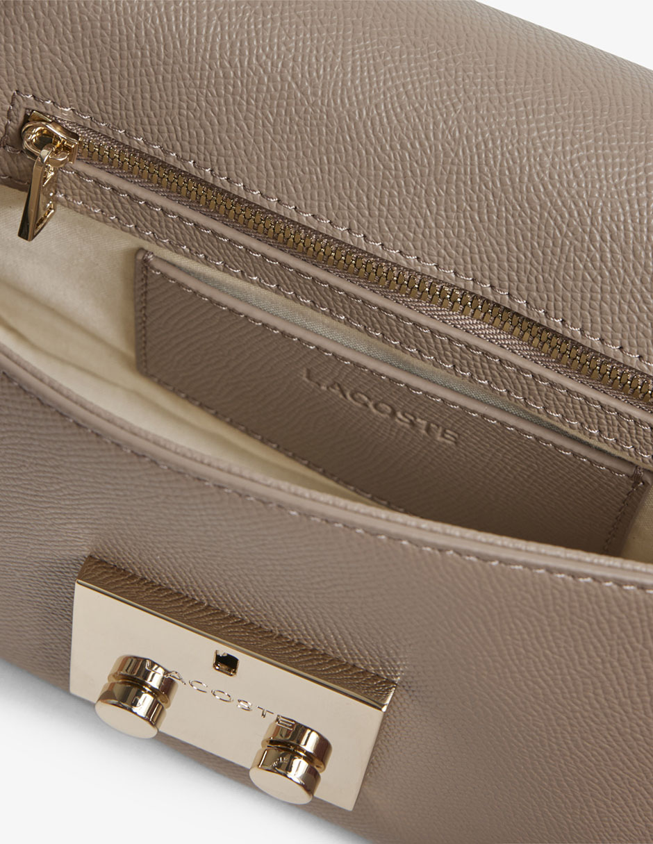 Bolsa crossbody de cuero para mujer 7