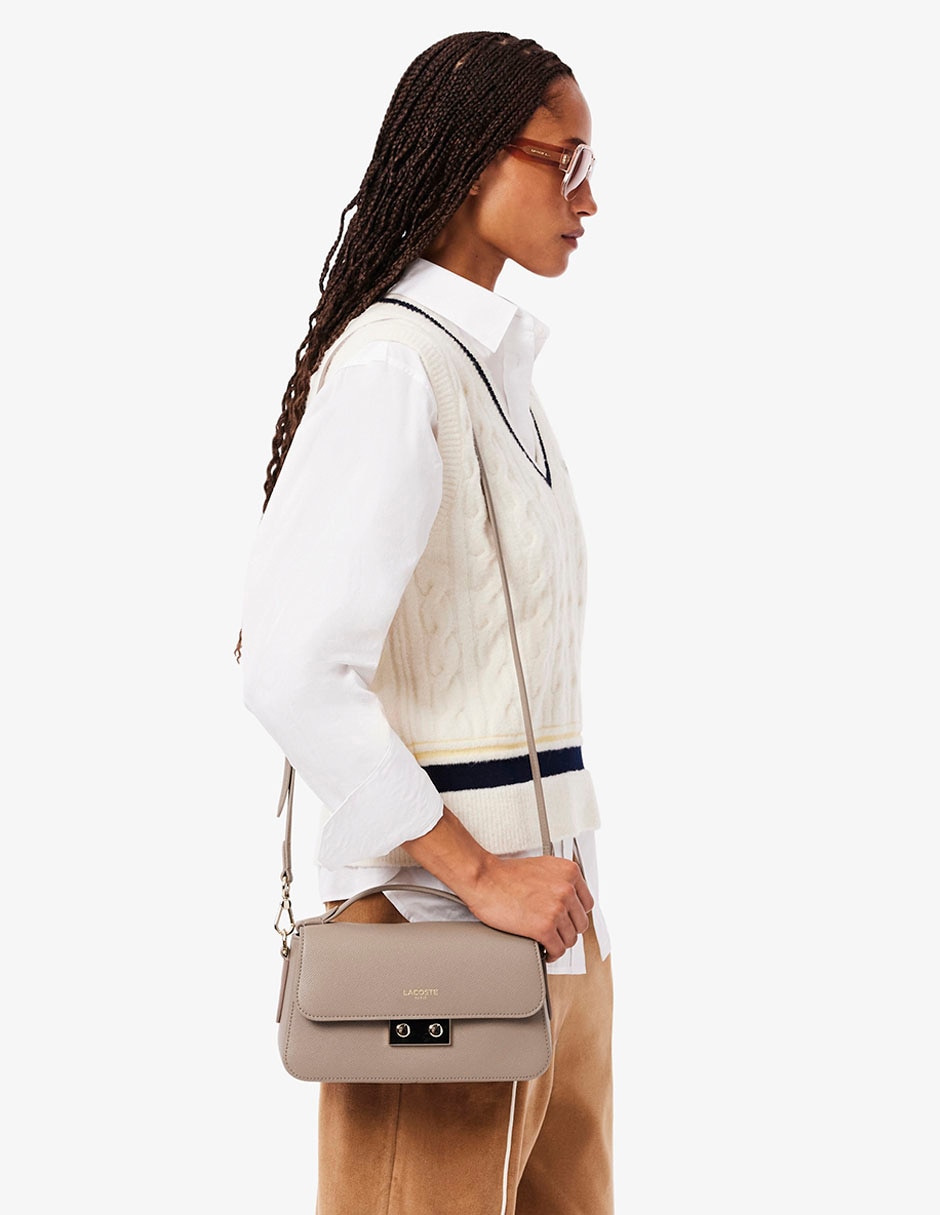Bolsa crossbody de cuero para mujer 9