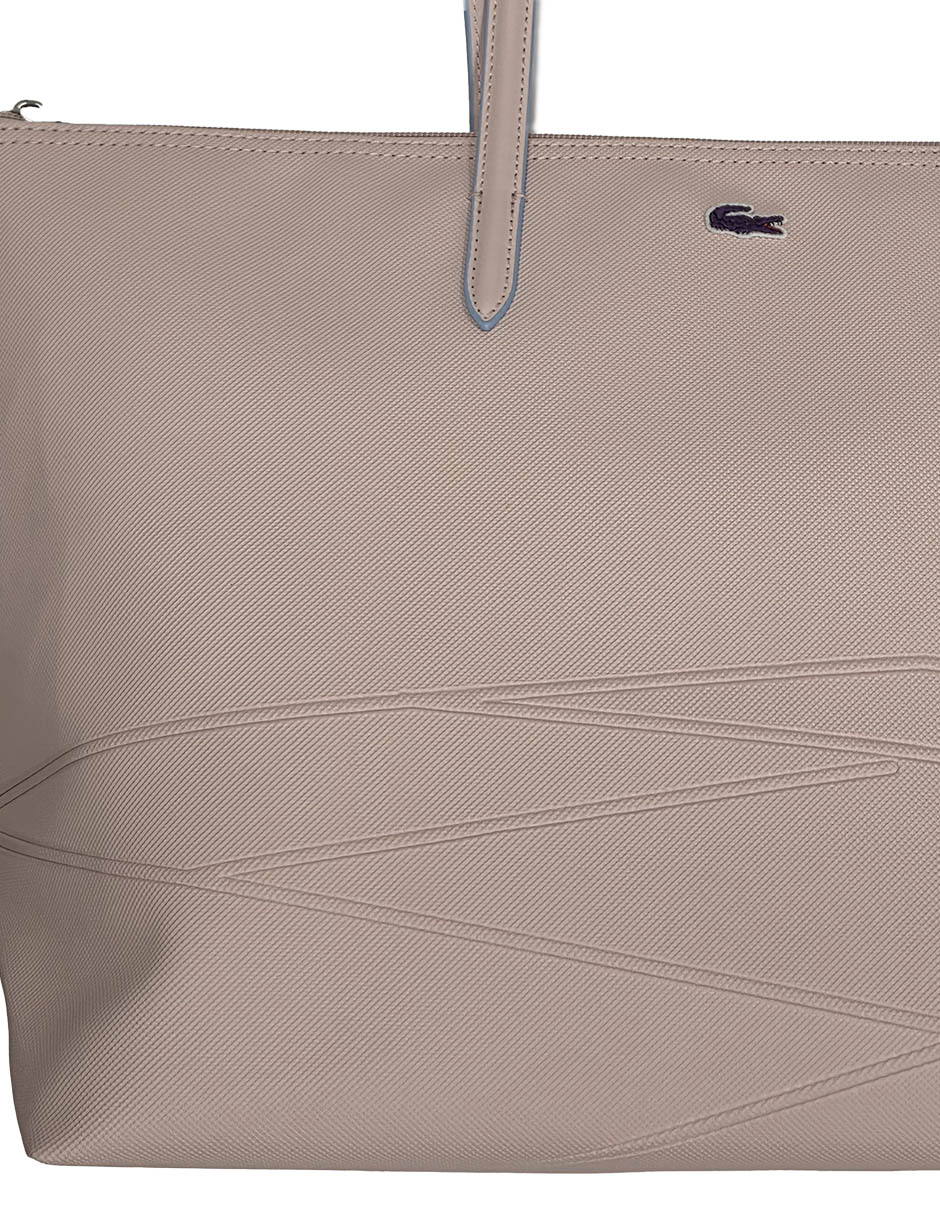 Bolsa Shopper Lacoste L.12.12 Concept Seasonal De Sintético Para Mujer