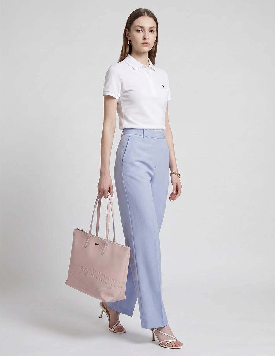 Bolsa Shopper Lacoste L.12.12 Concept Seasonal De Sintético Para Mujer