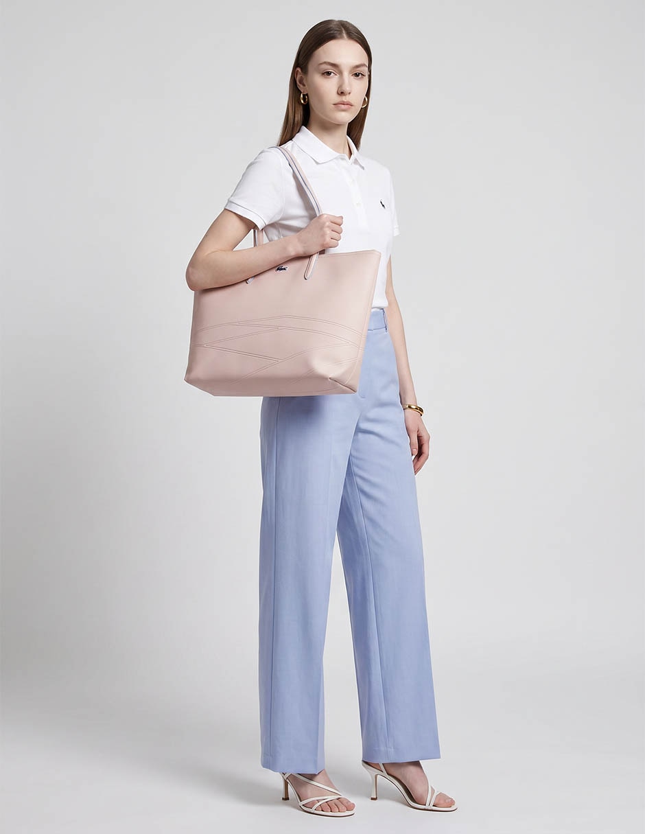 Bolsa Shopper Lacoste L.12.12 Concept Seasonal De Sintético Para Mujer