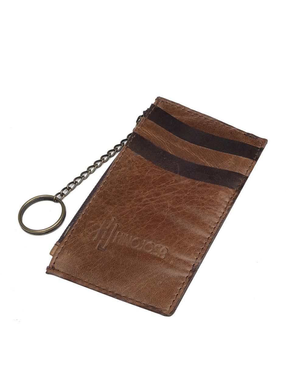 Tarjetero de piel unisex 4