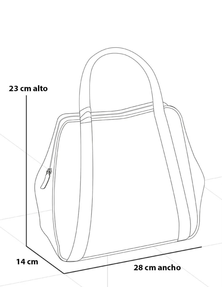 Bolsa shoulder de piel para mujer 5