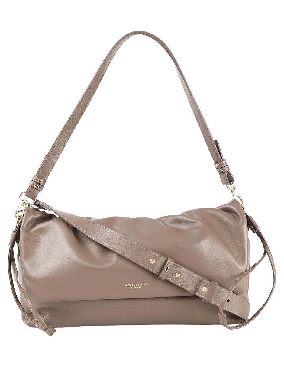 Bolsa shoulder de piel para mujer 1