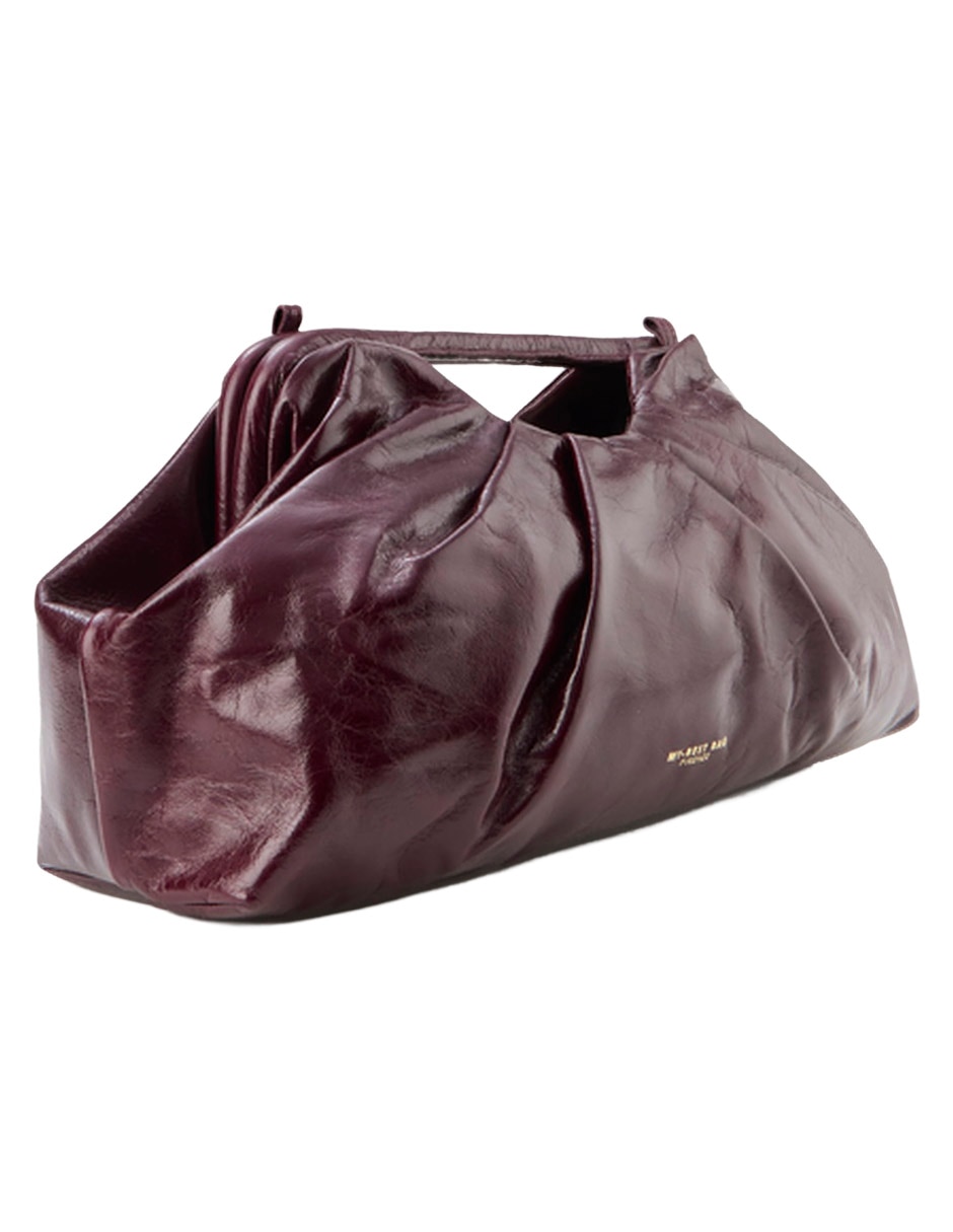 Bolsa clutch de piel para mujer 2