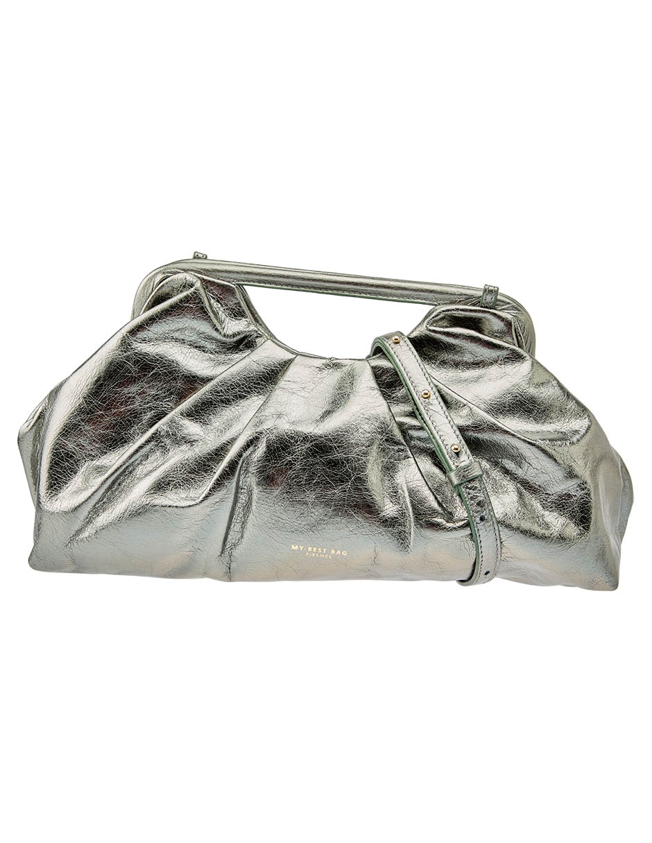 Bolsa clutch de piel para mujer 1