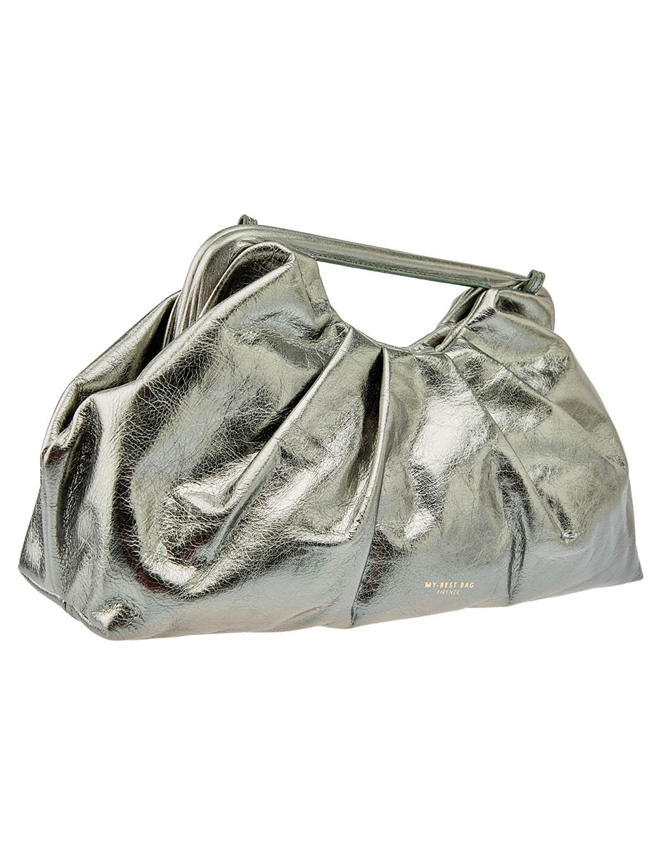 Bolsa clutch de piel para mujer 6