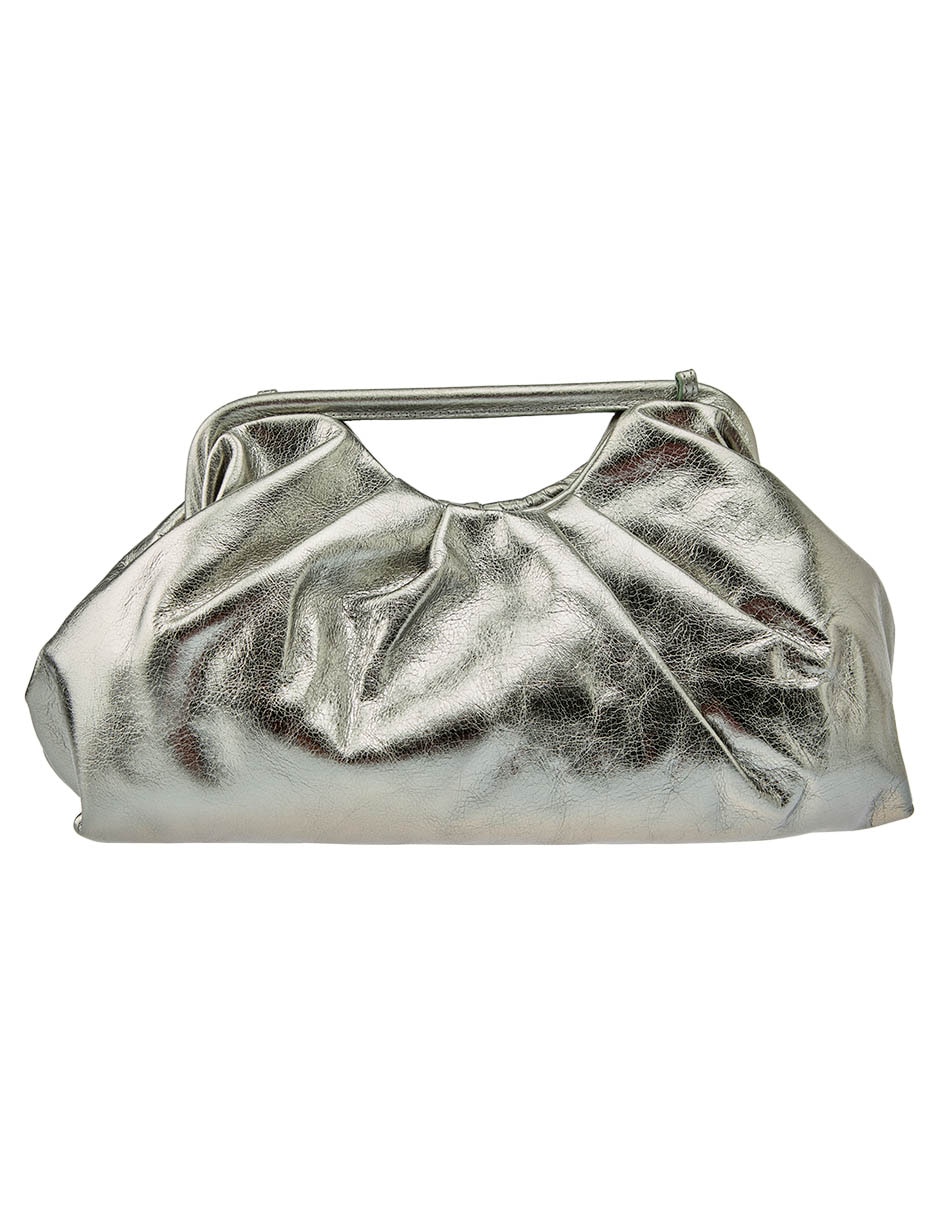 Bolsa clutch de piel para mujer 7
