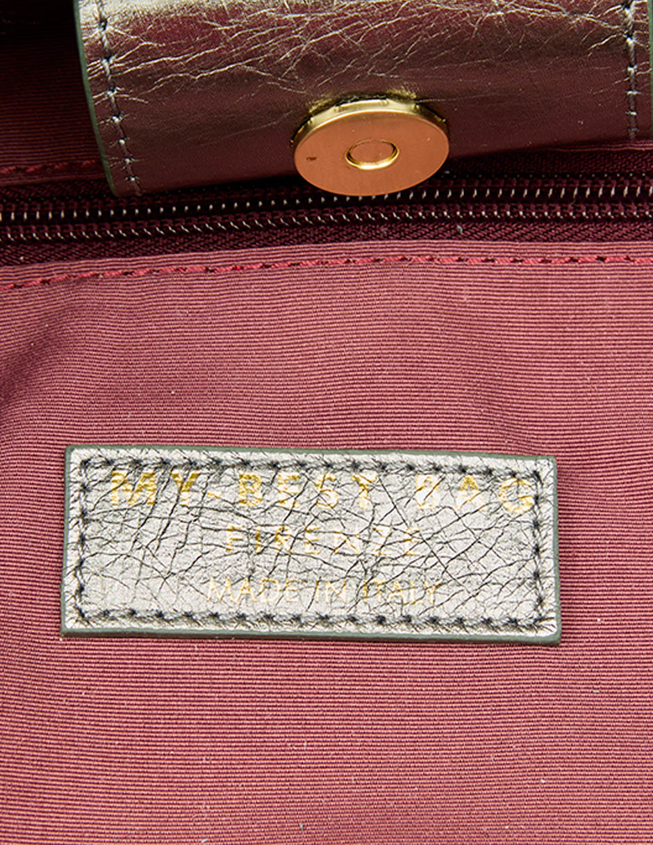 Bolsa clutch de piel para mujer 8