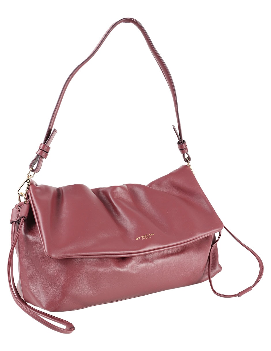 Bolsa shoulder de piel para mujer 5