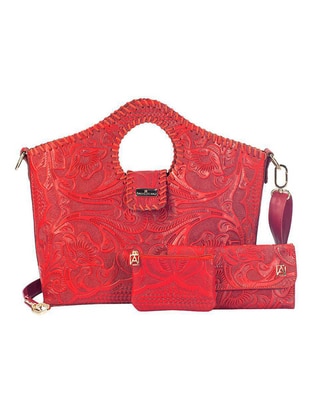 Bolsa tote de piel para mujer