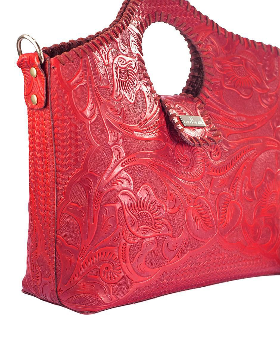 Bolsa tote de piel para mujer 6