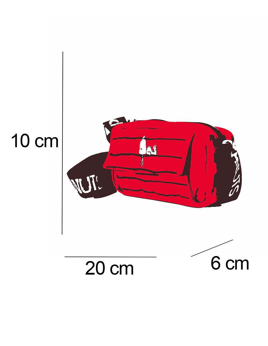 Bolsa crossbody Red House Snoopy para mujer 5