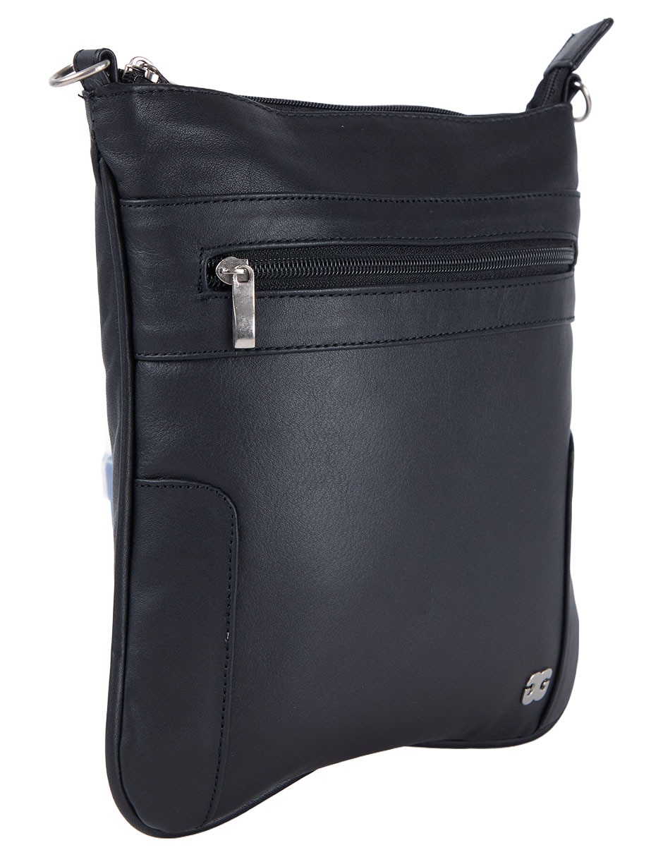 Bolsa crossbody Gino Goganni de piel para mujer