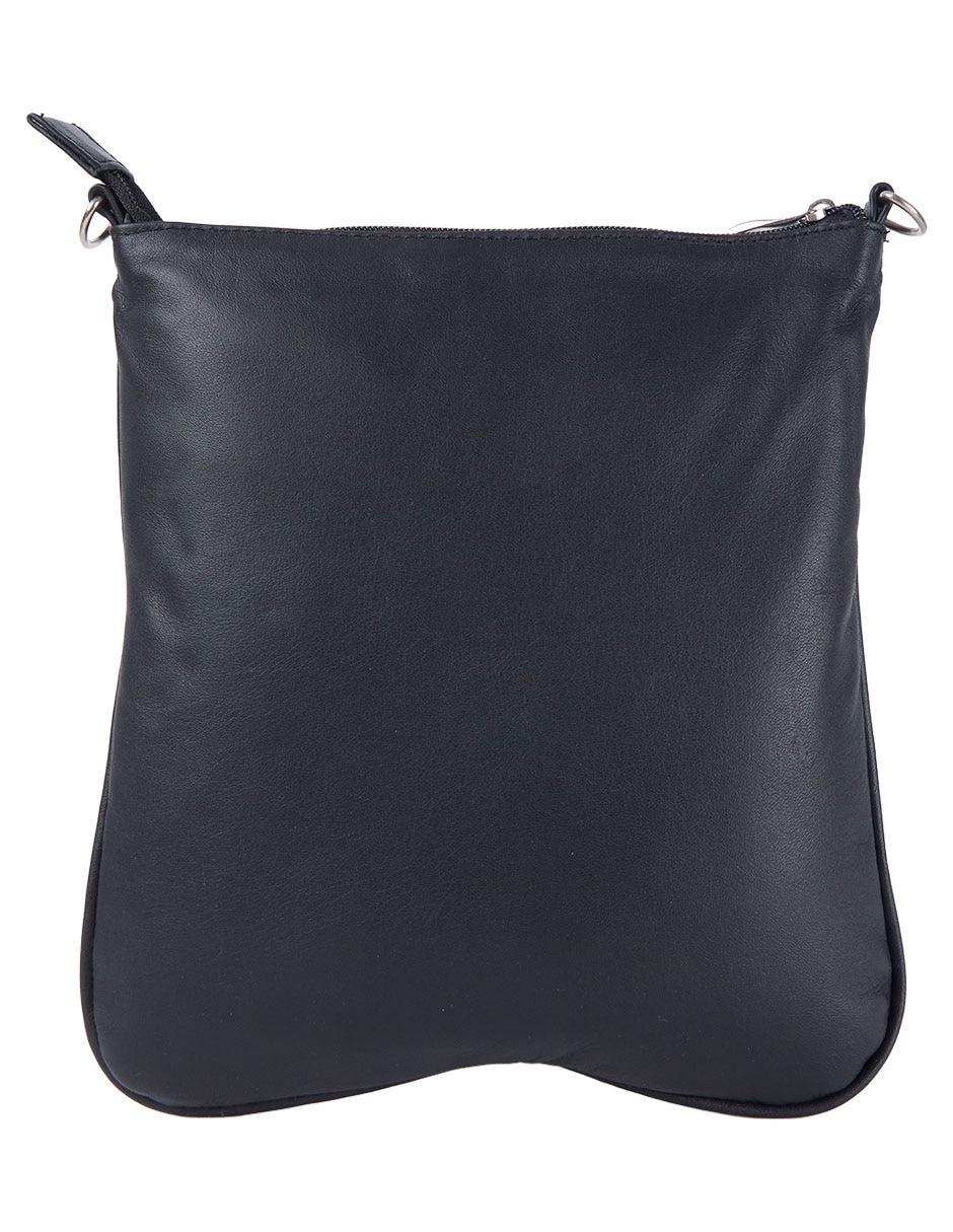 Bolsa crossbody Gino Goganni de piel para mujer