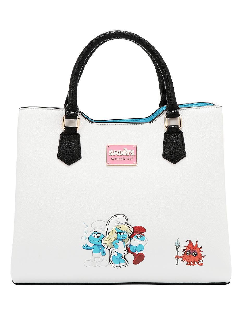 Bolsa satchel Pitufos Pitufos para mujer